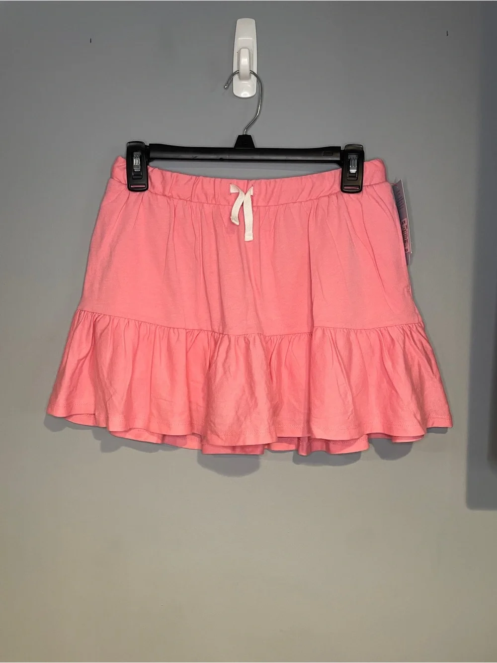 Girls Cat & Jack Skort & Tee Set Cupcake Birthday Pink White Size XL 14